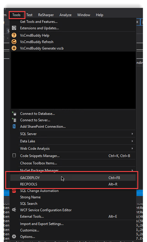 External Commands
