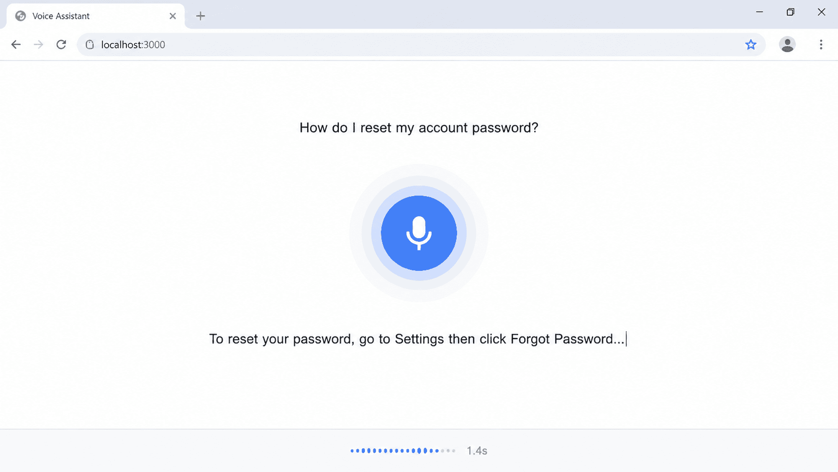 AI Voice Assistant — умные ответы на вопросы с голосовым вводом-выводом