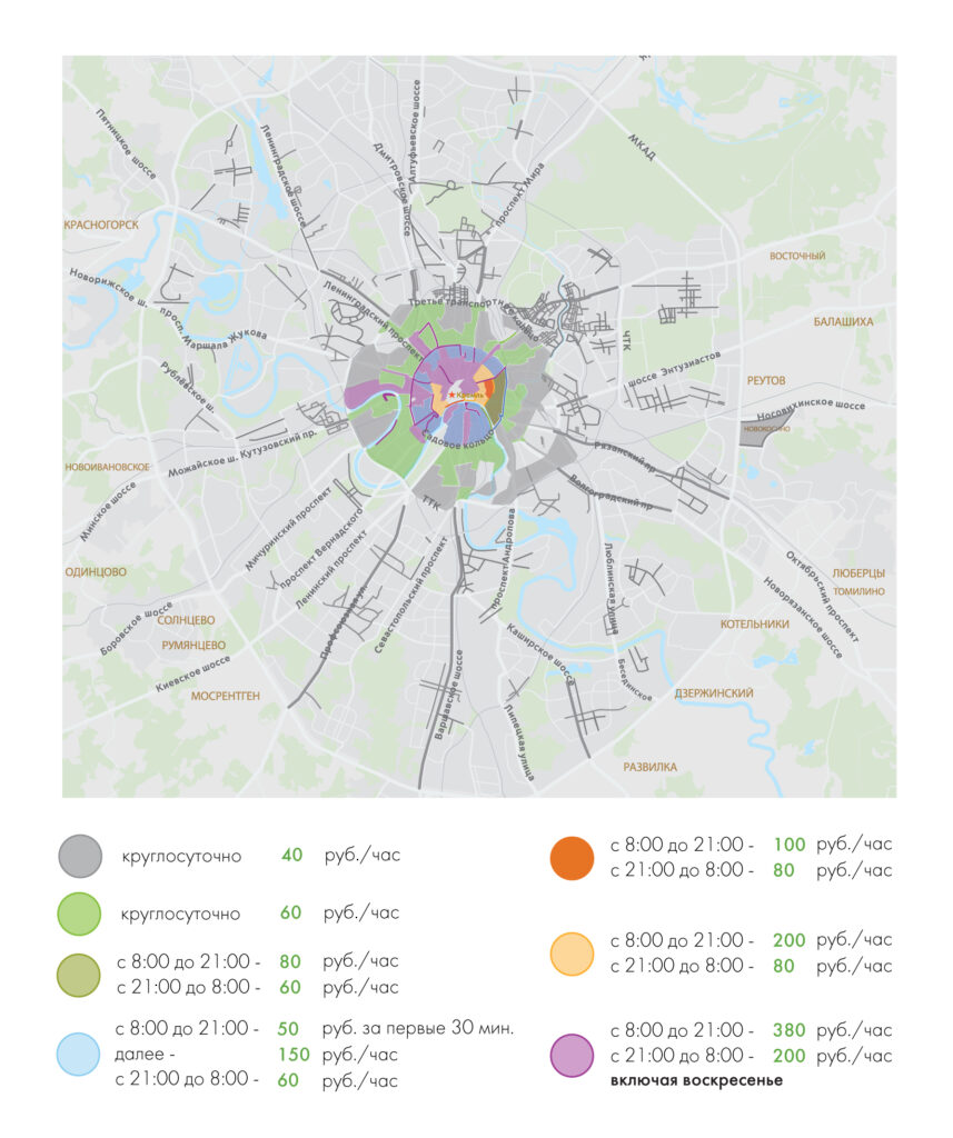 Original Parking Map