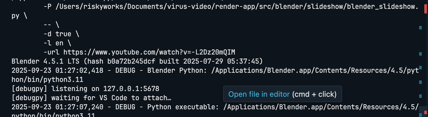 vscode remote debugger